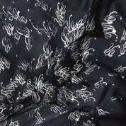 B–R–B just Spiralling Scarf | Black