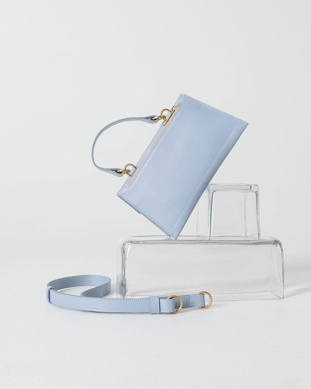 Petite Bay Bag | Blue Mist