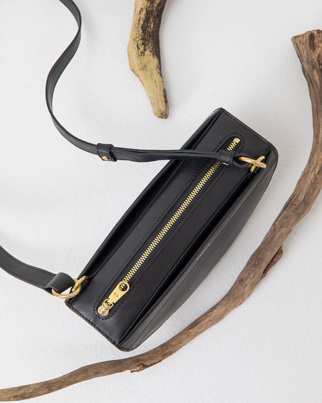 Dicke Lune Tasche | Black Rock