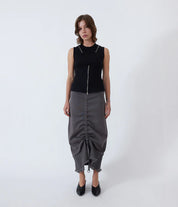 MANIPULATION SKIRT | Grau