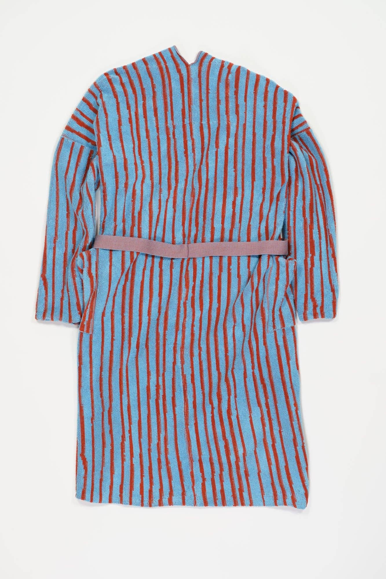 Knitted cotton bathrobe