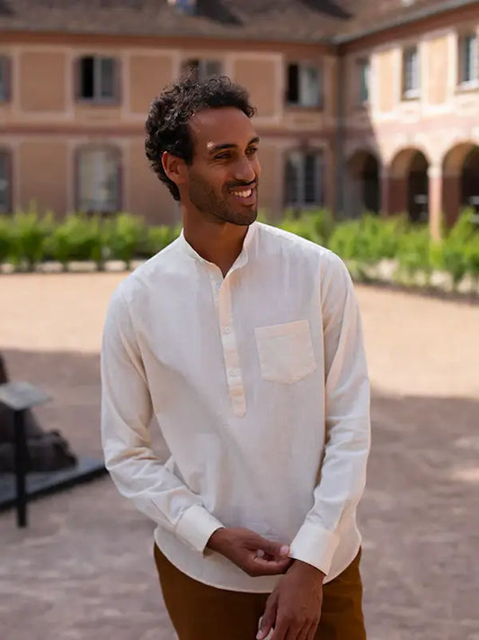 Gabriel shirt | Ecru