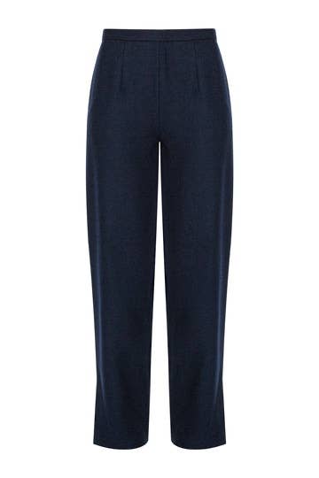 Tailored wool trousers